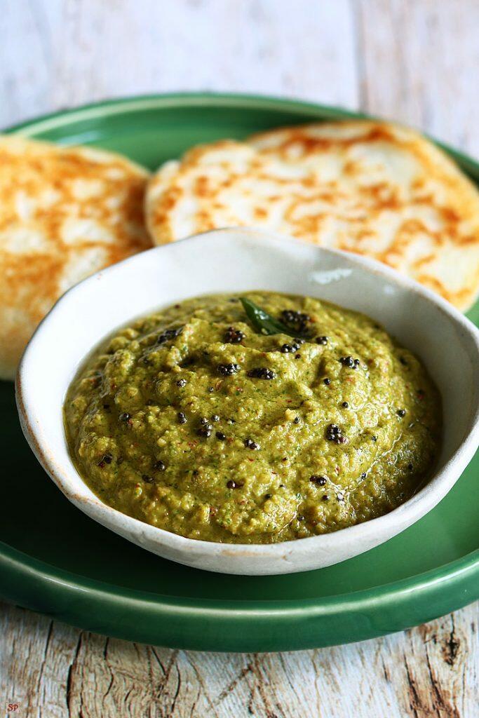 Coriander Chutney Recipe Kothamalli Chutney Recipe Sharmis Passions