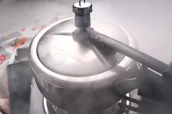 pressure cook for 1-2 whistles.