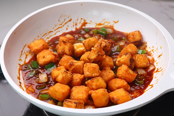 fried paneer is added