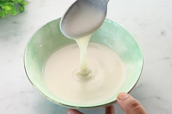 mix to form a batter