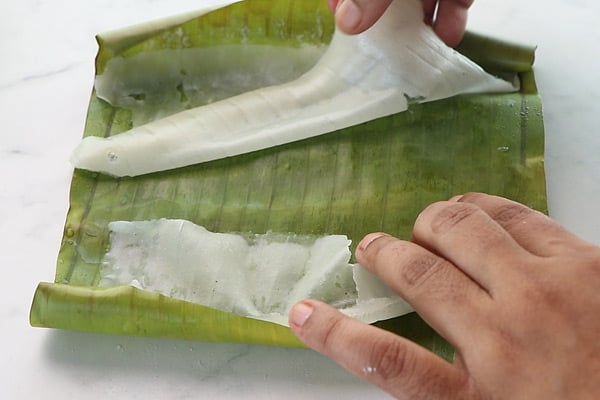 open and peel