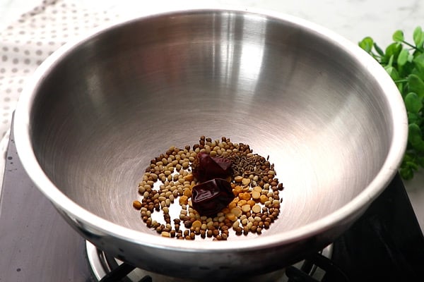 add spices to roast