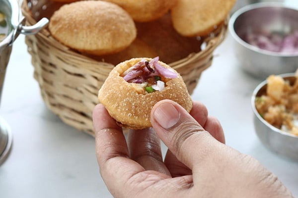 add onion, sweet chutney