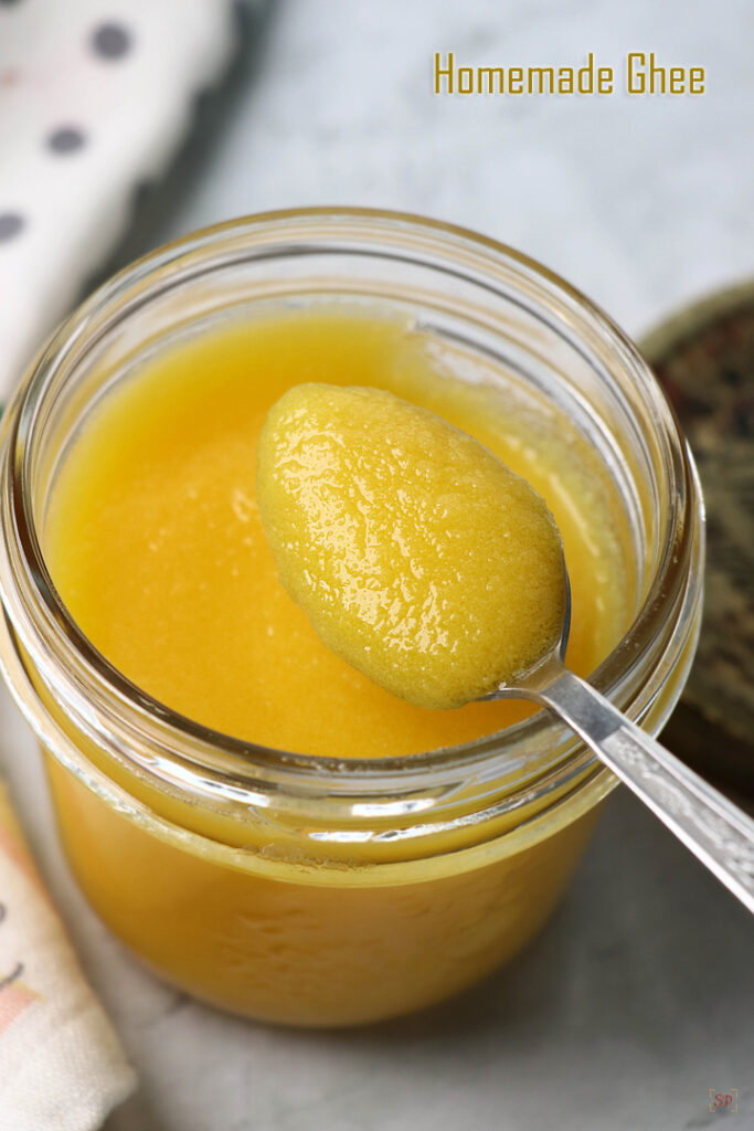 How to make Ghee Ghee Recipe Sharmis Passions