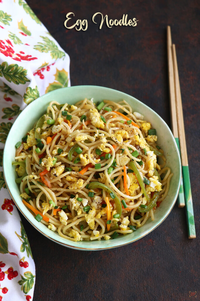 Egg Noodles Recipe Sharmis Passions