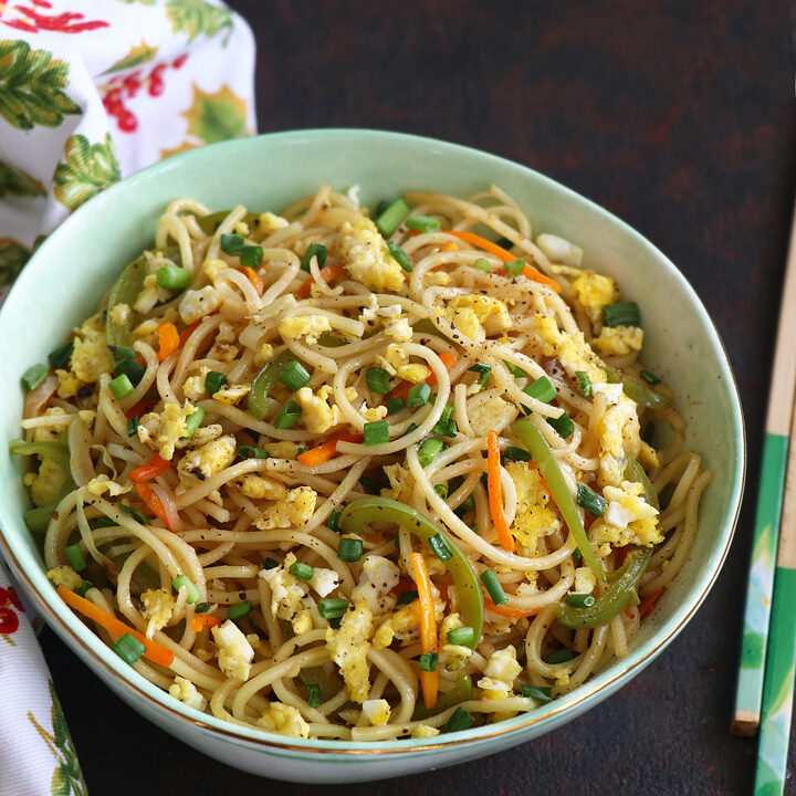 Egg Noodles Recipe - Sharmis Passions