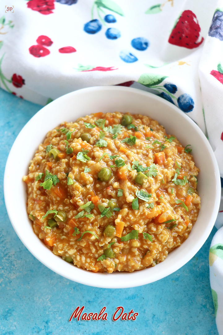 masala oats recipe