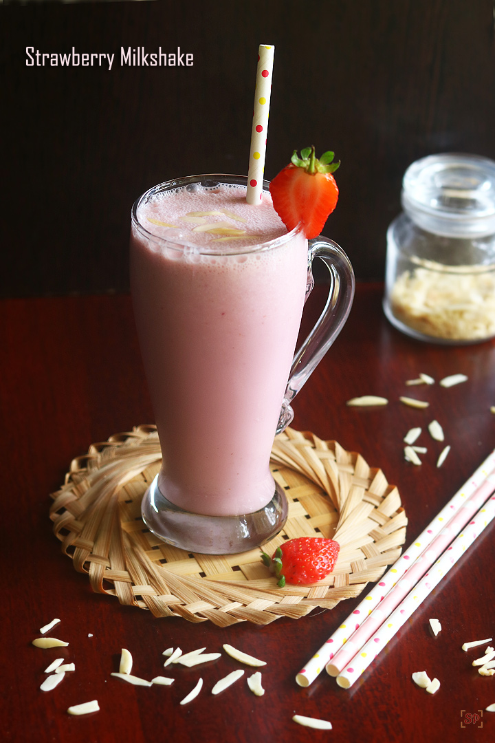 vegan strawberry milkshake recipe