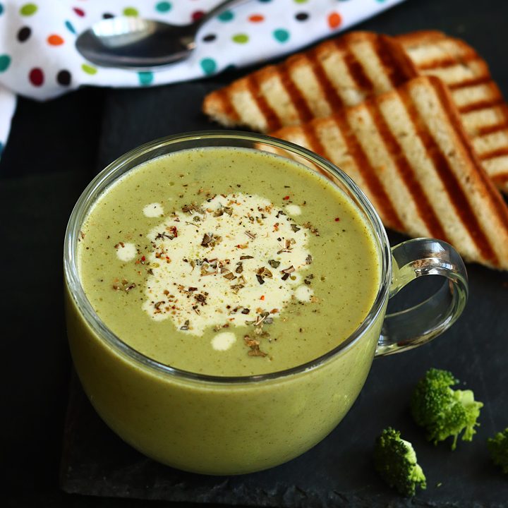 Broccoli Soup Recipe Cream of Broccoli Soup Sharmis Passions