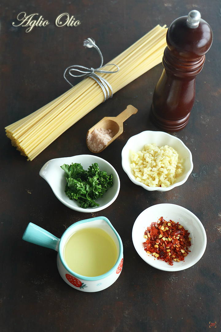 aglio olio ingredients