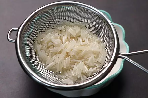 rinse basmati rice