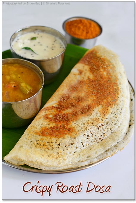 Dosa Recipe | How to make Dosa - Sharmis Passions