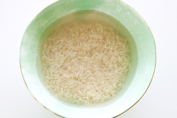 soak basmati rice