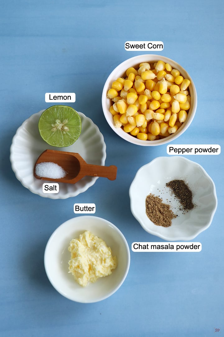 ingredients needed to make butter corn