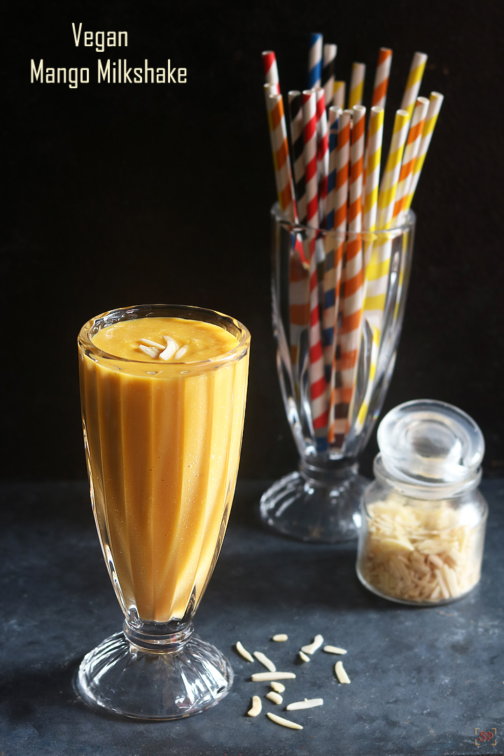 vegan mango milkshake recipe