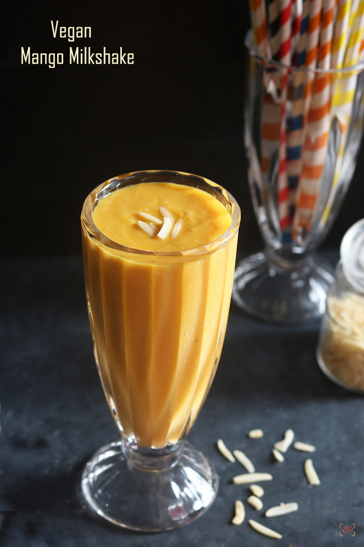 vegan mango milkshake recipe