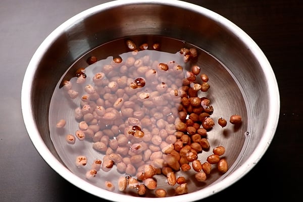 soak peanuts