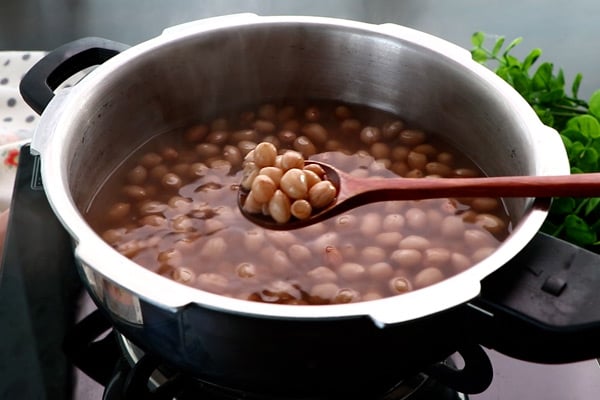 pressure cook until soft