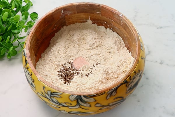 add cumin seeds, salt