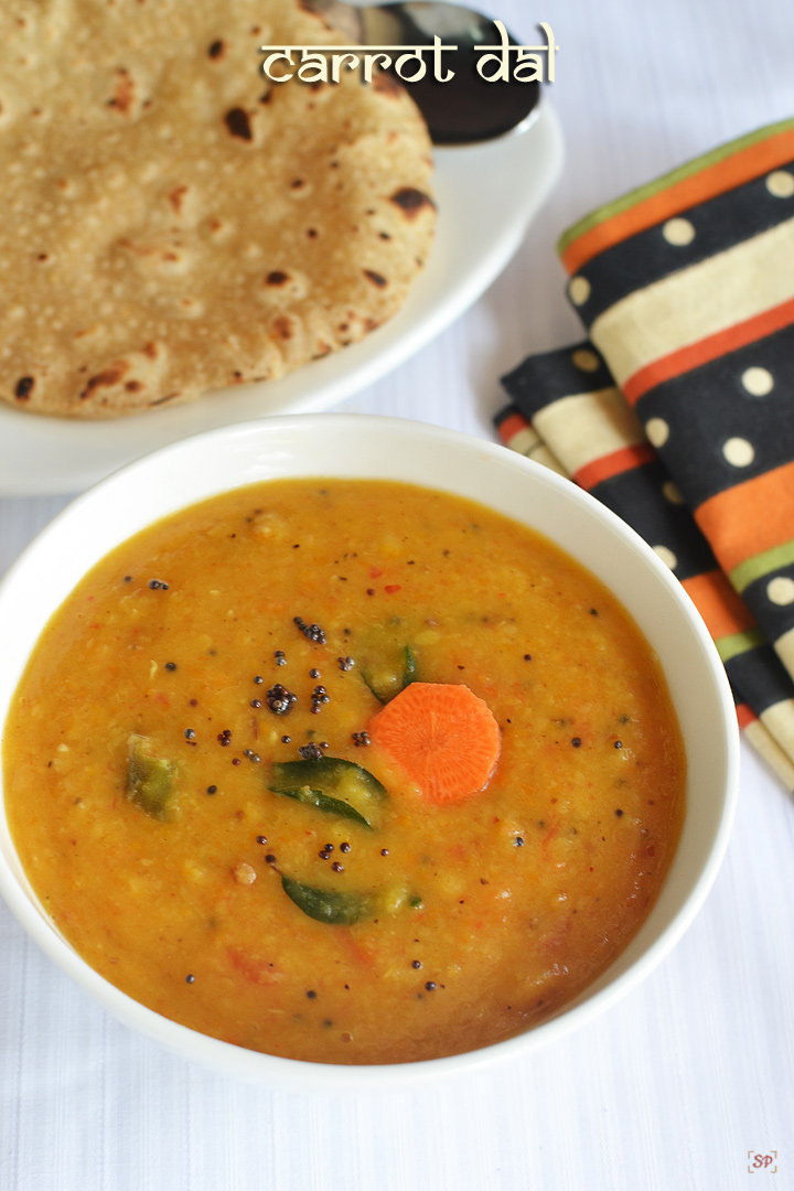 carrot dal recipe