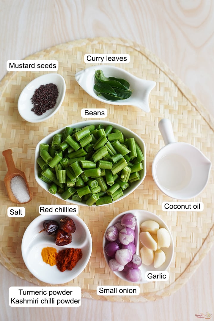 beans mezhukupuratti ingredients