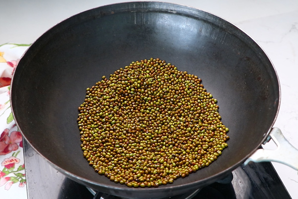 green gram dal roasted until golden