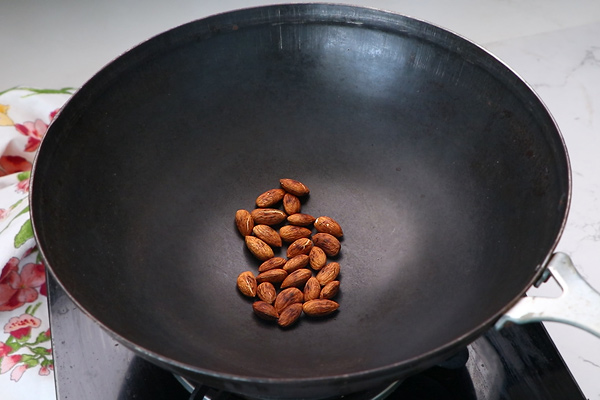 almonds roasted until golden