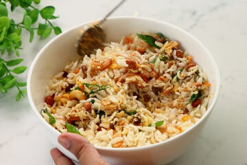 Poha Chivda Recipe | Aval Mixture Recipe - Sharmis Passions