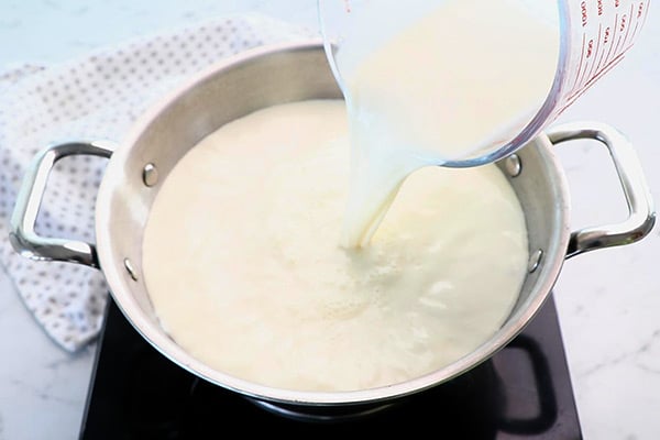 add milk