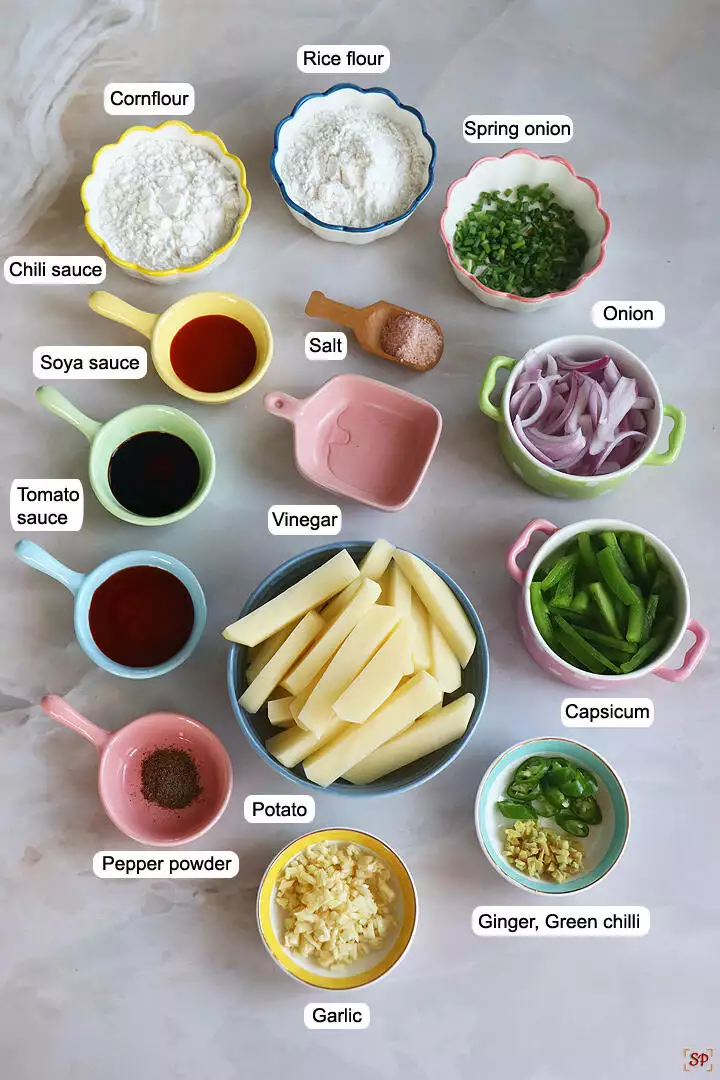 chilli potato ingredients