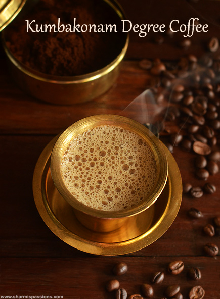 Filter Coffee Recipe - Sharmis Passions