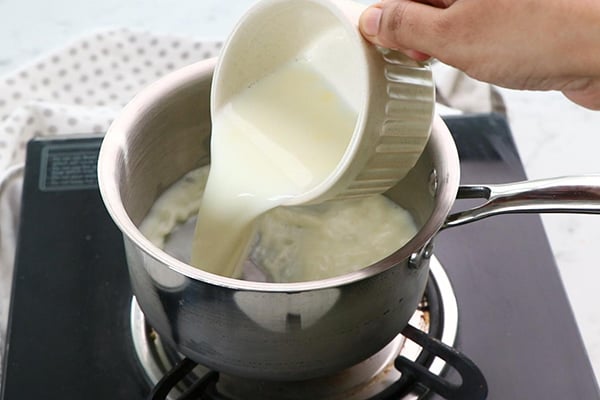 add milk