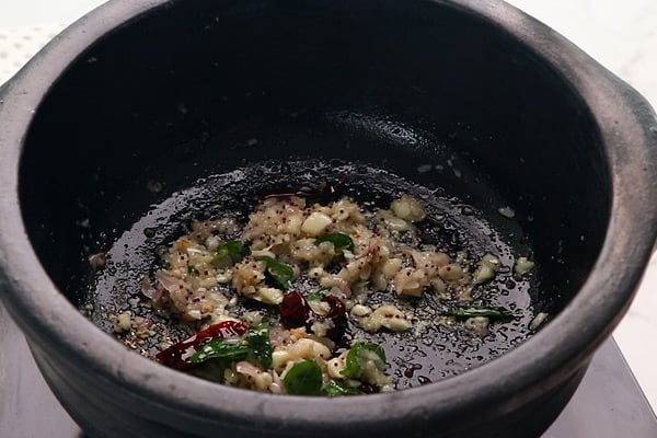 saute onion garlic mixture