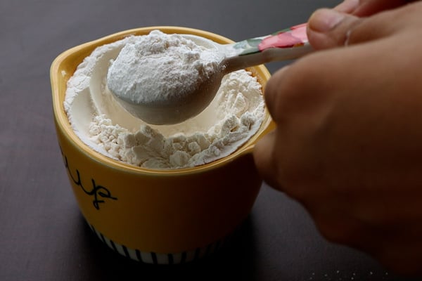 remove 2 tablespoon flour