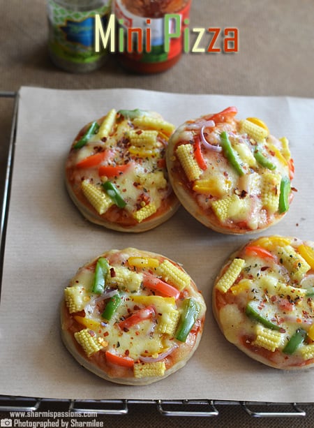 Easy Mini Pizza For Parties, Recipe