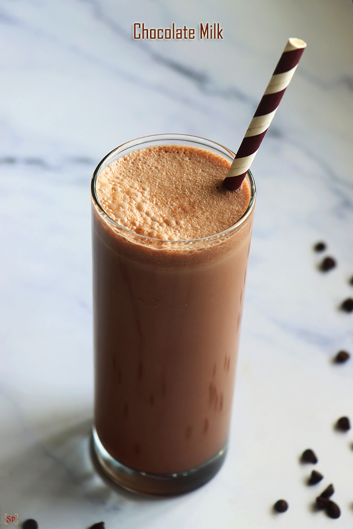 This recipe for Chocolate Milk for One makes one cup of amazing