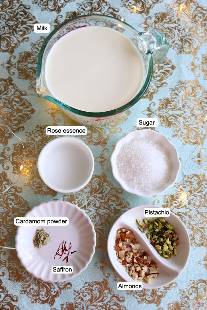 ingrediets needed to make rabri
