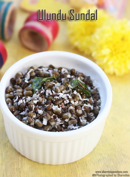 Karuppu Ulundu Sundal Whole Urad Dal Sundal Sharmis Passions