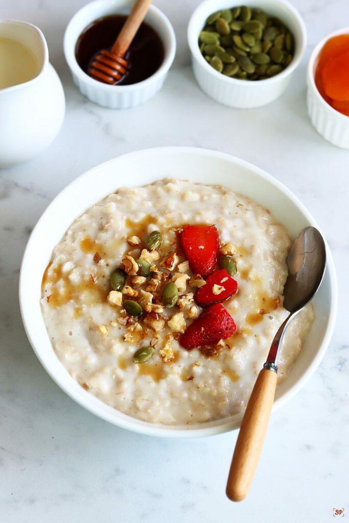 Oats Porridge Recipe Oatmeal Porridge Recipe Sharmis Passions