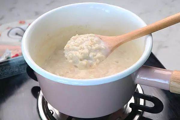 oats is cooked soft