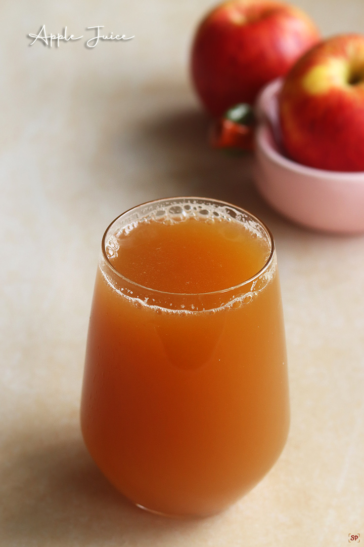 Apple Juice Recipe - Sharmis Passions