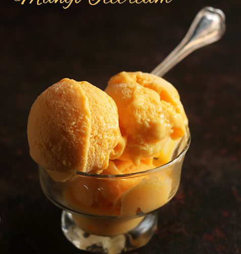 Mango ice cream recipe