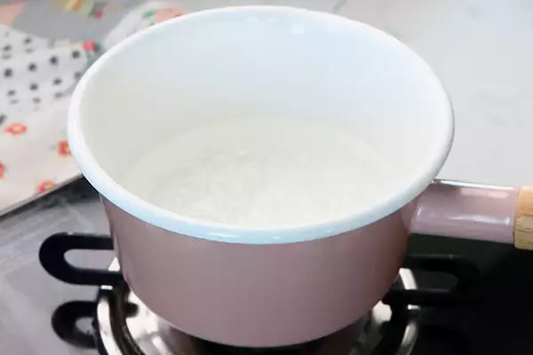 water is boiled