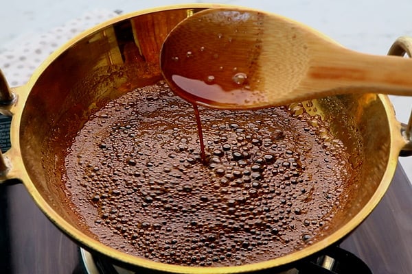 cook till it dissolves