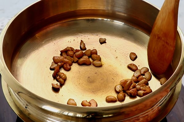 fry cashew