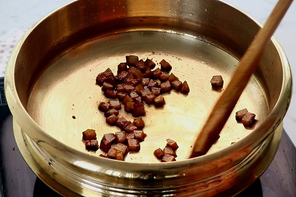 fry coconut