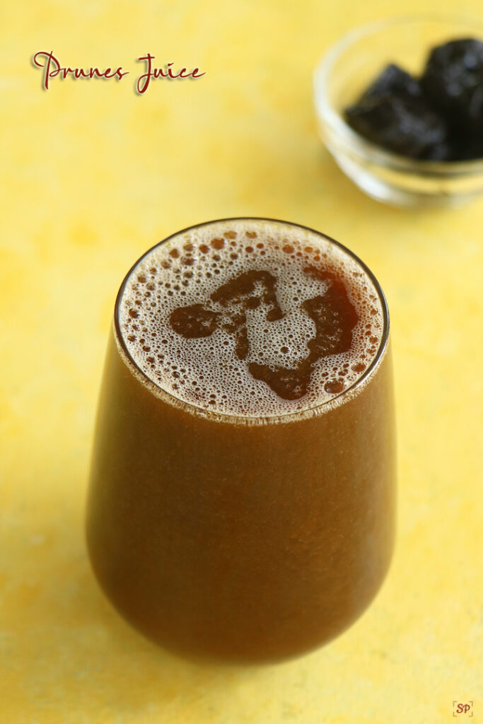 Prunes Juice Recipe Sharmis Passions