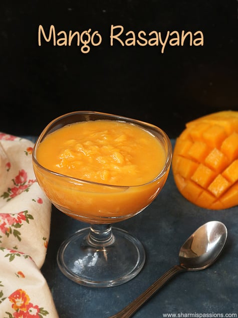 ayurveda jaggery with milk recipe, shikarni Mango recipe Mango rasayana ayurveda jaggery with milk recipe, shikarni Mango recipe Mango rasayana