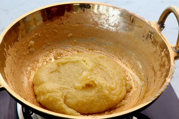paal halwa is ready