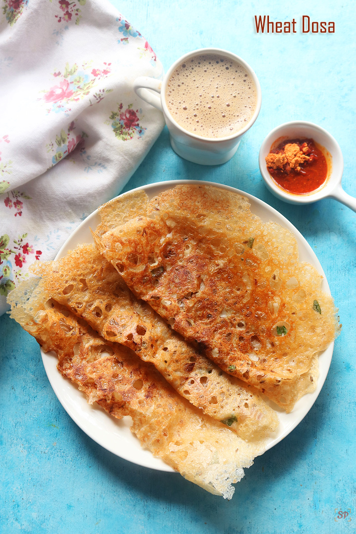 wheat dosa recipe